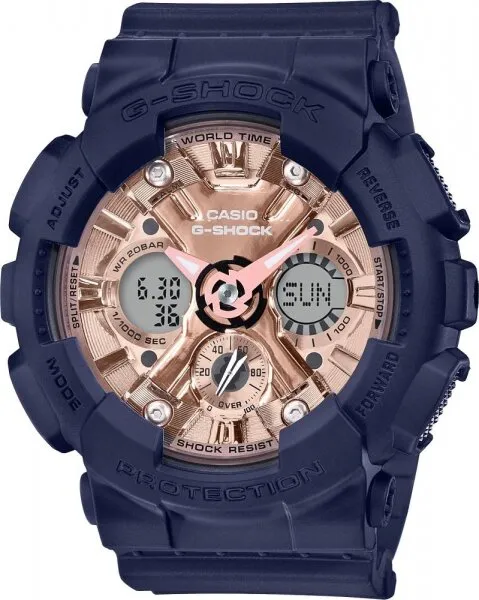 Casio G-Shock GMA-S120MF-2A2DR Silikon / Bronz Kol Saati