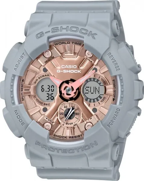 Casio G-Shock GMA-S120MF-8ADR Silikon / Bronz Kol Saati