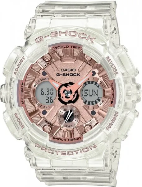 Casio G-Shock GMA-S120SR-7ADR Silikon / Bronz Kol Saati