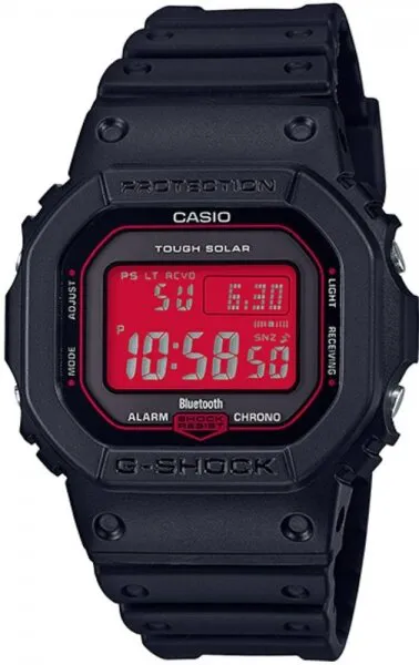Casio G-Shock GW-B5600AR-1DR Silikon / Siyah / Koyu Gri Kol Saati