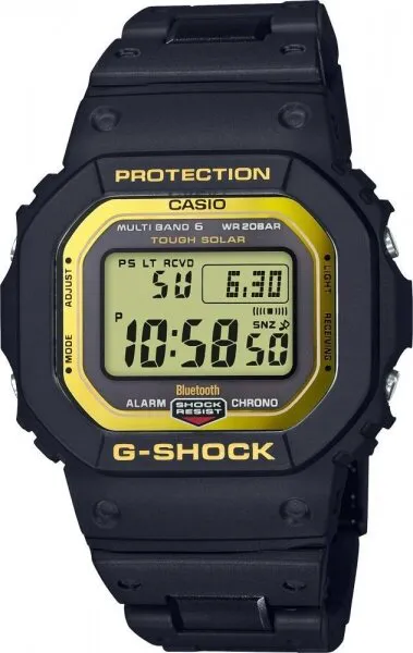 Casio G-Shock GW-B5600BC-1DR Silikon / Siyah / Altın Kol Saati