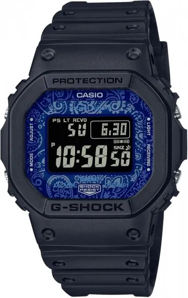 Casio G-Shock GW-B5600BP-1DR Silikon / Siyah / Lacivert Kol Saati