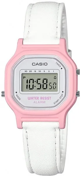 Casio LA-11WL-4ADF Deri / Pembe Kol Saati