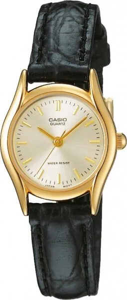 Casio LTP-1094Q-7ARDF Deri / Sarı Kol Saati