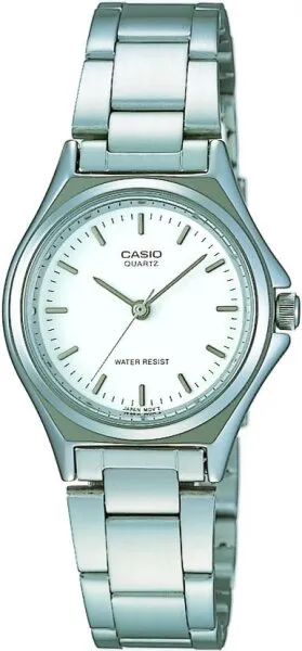 Casio LTP-1130A-7ARDF Çelik / Beyaz Kol Saati