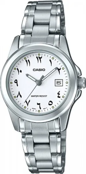 Casio LTP-1215A-7B3DF Çelik / Beyaz Kol Saati