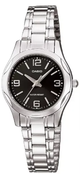 Casio LTP-1275D-1A2DF Çelik / Siyah Kol Saati