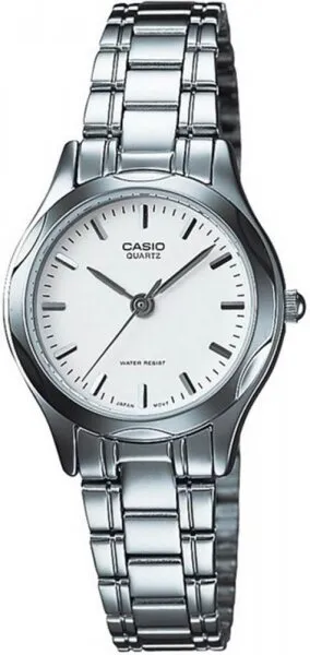 Casio LTP-1275D-7ADF Çelik / Beyaz Kol Saati