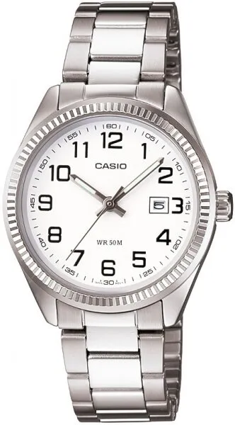 Casio LTP-1302D-7BVDF Çelik / Beyaz Kol Saati