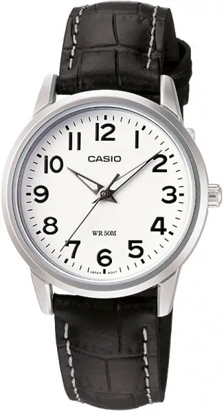 Casio LTP-1303L-7BVDF Deri / Beyaz Kol Saati