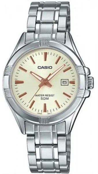 Casio LTP-1308D-9AVDF Çelik / Krem Kol Saati