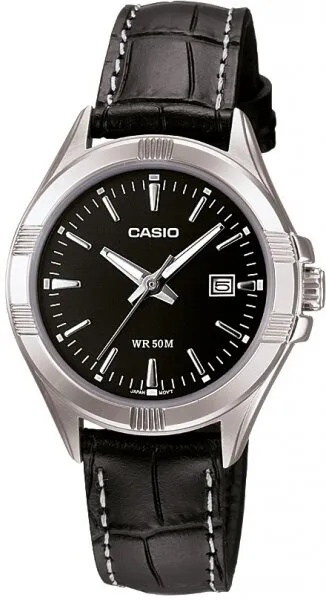 Casio LTP-1308L-1AVDF Deri / Siyah Kol Saati