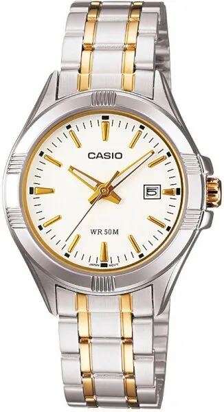 Casio LTP-1308SG-7AVDF Çelik / Beyaz Kol Saati