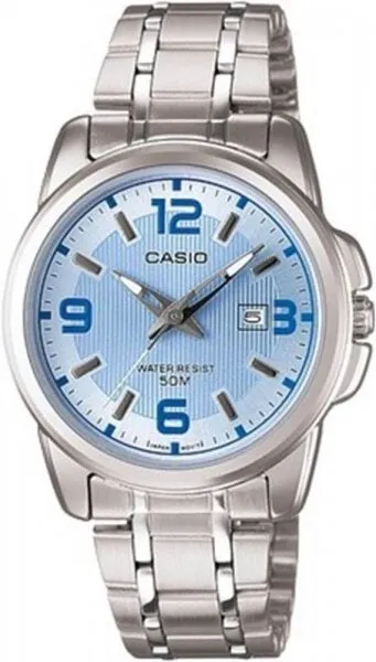 Casio LTP-1314D-2AVDF Çelik / Mavi Kol Saati