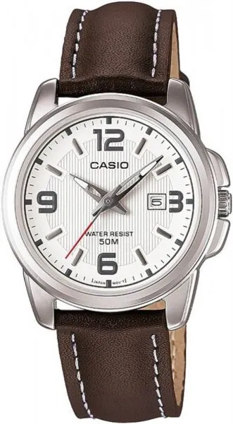 Casio LTP-1314L-7AVDF Deri / Beyaz Kol Saati