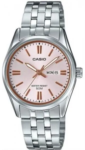 Casio LTP-1335D-4AVDF Çelik / Pembe Kol Saati