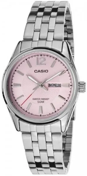 Casio LTP-1335D-5AVDF Çelik / Pembe Kol Saati