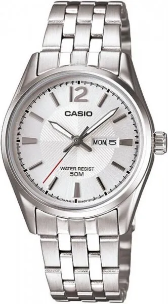 Casio LTP-1335D-7AVDF Çelik / Beyaz Kol Saati