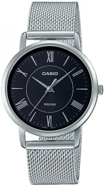 Casio LTP-B110M-1AVDF Çelik Hasır / Siyah Kol Saati