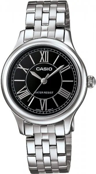 Casio LTP-E113D-1ADF Çelik / Siyah Kol Saati