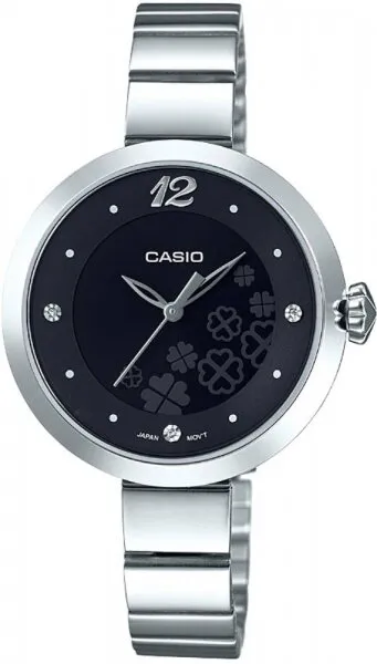 Casio LTP-E154D-1ADF Çelik / Siyah Kol Saati