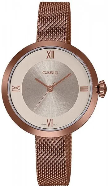 Casio LTP-E154MR-9ADF Çelik Hasır / Gri / Pembe Kol Saati