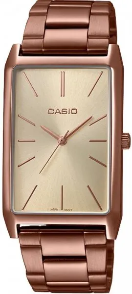 Casio LTP-E156R-9ADF Çelik / Açık Bronz Kol Saati