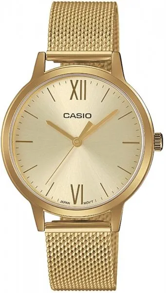 Casio LTP-E157MG-9ADF Çelik Hasır / Altın Kol Saati