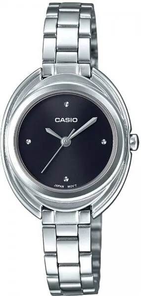 Casio LTP-E166D-1CDF Çelik / Siyah Kol Saati