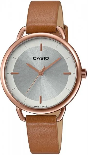 Casio LTP-E413PL-7ADF Deri / Gri Kol Saati