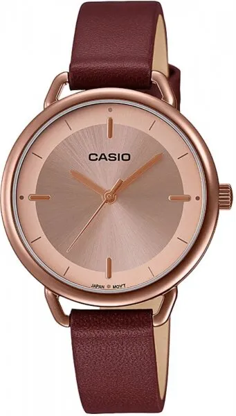 Casio LTP-E413RL-5ADF Deri / Bronz Kol Saati