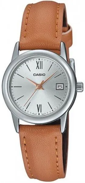 Casio LTP-V002L-7B3UDF Deri / Gri Kol Saati