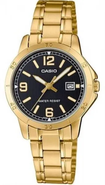 Casio LTP-V004G-1BUDF Çelik / Siyah Kol Saati