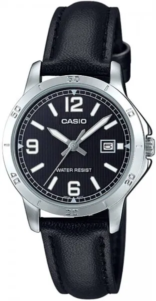 Casio LTP-V004L-1BUDF Deri / Siyah Kol Saati