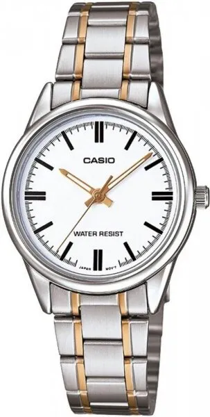 Casio LTP-V005SG-7AUDF Çelik / Beyaz Kol Saati