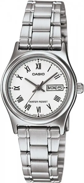 Casio LTP-V006D-7BUDF Çelik / Beyaz Kol Saati