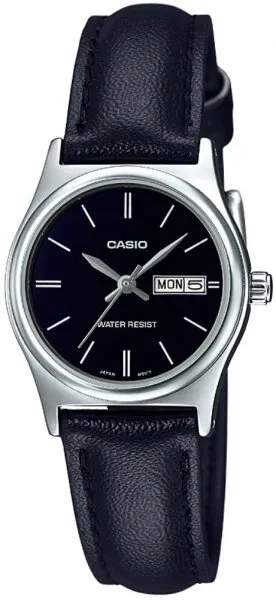 Casio LTP-V006L-1B2UDF Deri / Siyah Kol Saati