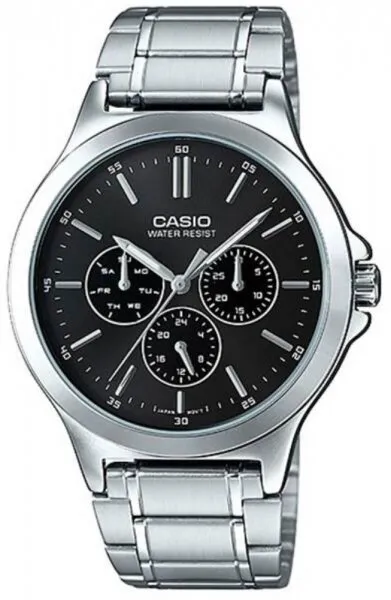 Casio LTP-V300D-1AUDF Çelik / Siyah Kol Saati