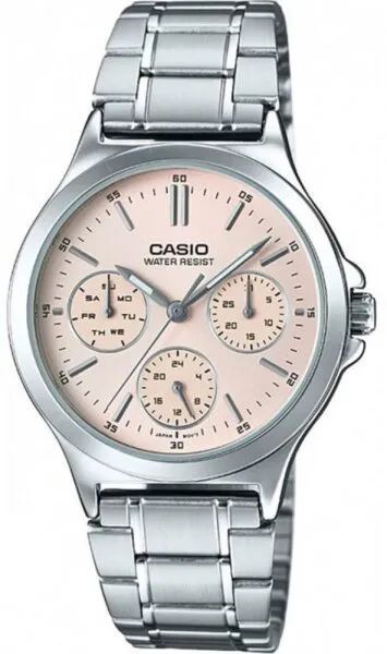 Casio LTP-V300D-4AUDF Çelik / Pembe Kol Saati