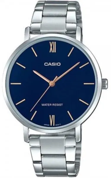 Casio LTP-VT01D-2BUDF Çelik / Lacivert Kol Saati