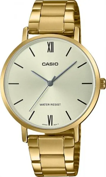 Casio LTP-VT01G-9BUDF Çelik / Sarı Kol Saati