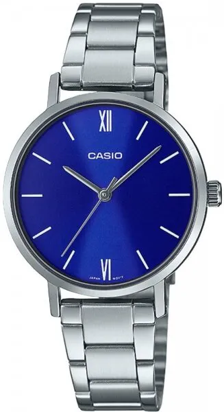 Casio LTP-VT02D-2AUDF Çelik / Lacivert Kol Saati