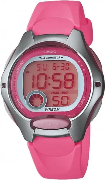 Casio LW-200-4BVDF Silikon / Gri / Pembe Kol Saati