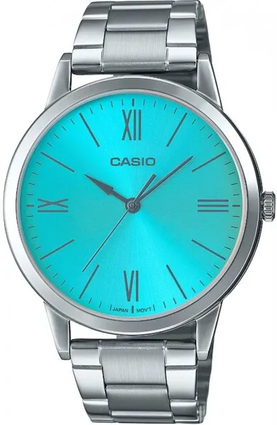 Casio MTP-E600D-2BDF Çelik / Mavi Kol Saati