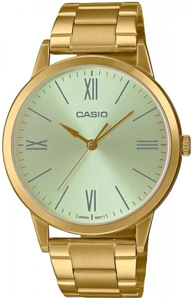 Casio MTP-E600G-9BDF Çelik / Açık Yeşil Kol Saati