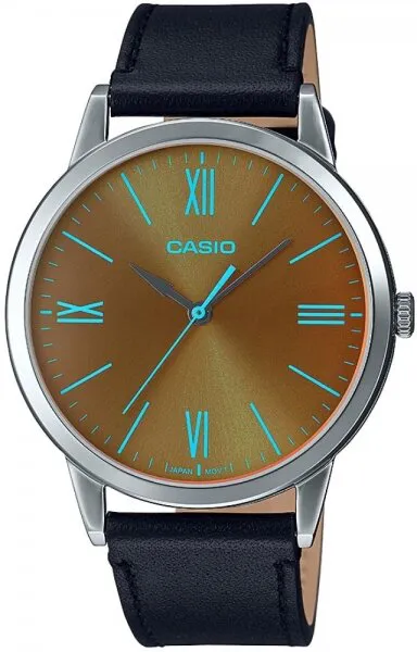 Casio MTP-E600L-1BDF Deri / Kahve Kol Saati