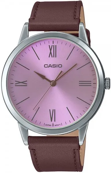 Casio MTP-E600L-5BDF Deri / Pembe Kol Saati