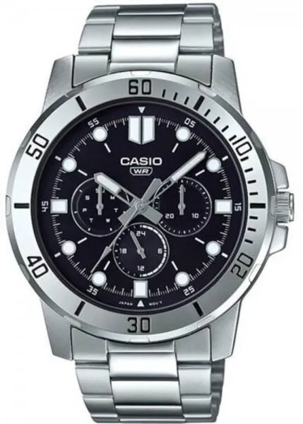 Casio MTP-VD300D-1EUDF Çelik / Gri Kol Saati