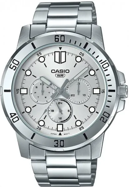 Casio MTP-VD300D-7EUDF Çelik / Gri Kol Saati