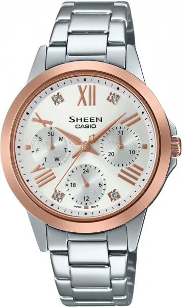 Casio Sheen SHE-3516SG-7AUDF Çelik / Gri Kol Saati